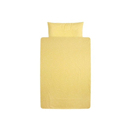 Dreambee Dekbedovertrek voor bed Essentials oker