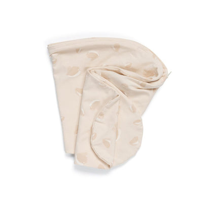 doomoo Housse pour coussin de positionnement et d'allaitement Twisty C Petals Latte