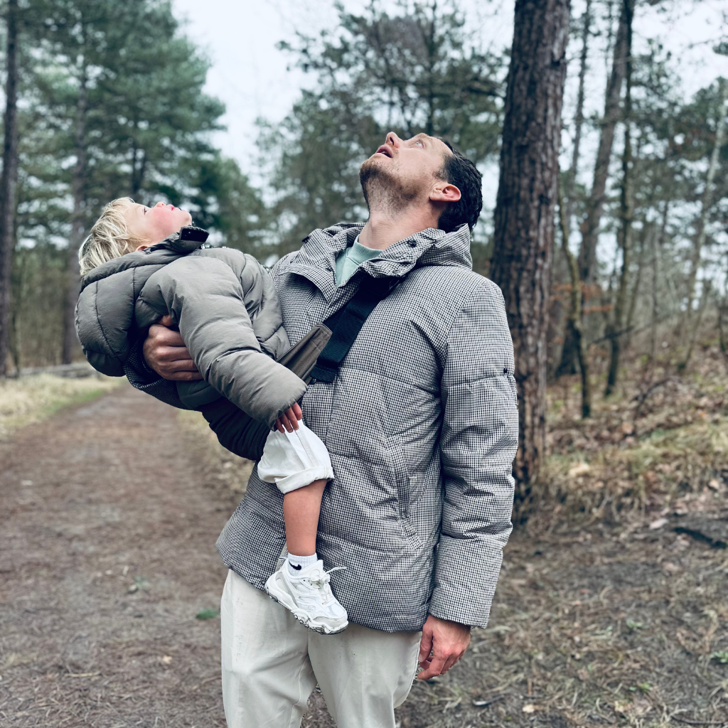 Wildride Draagzak Toddler Swing Carrier Koffie