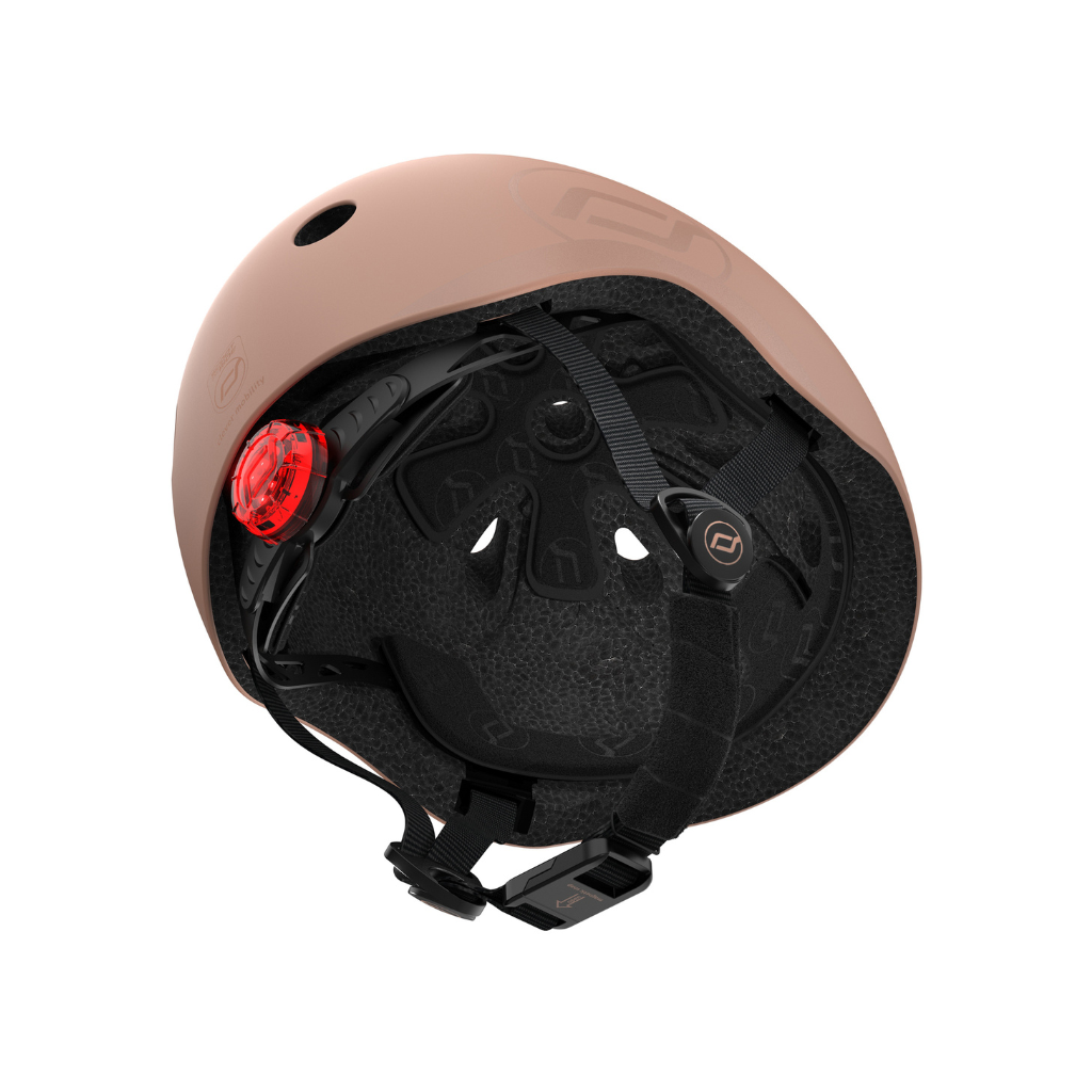 Scoot and Ride Casque de vélo pour enfant Mocha S