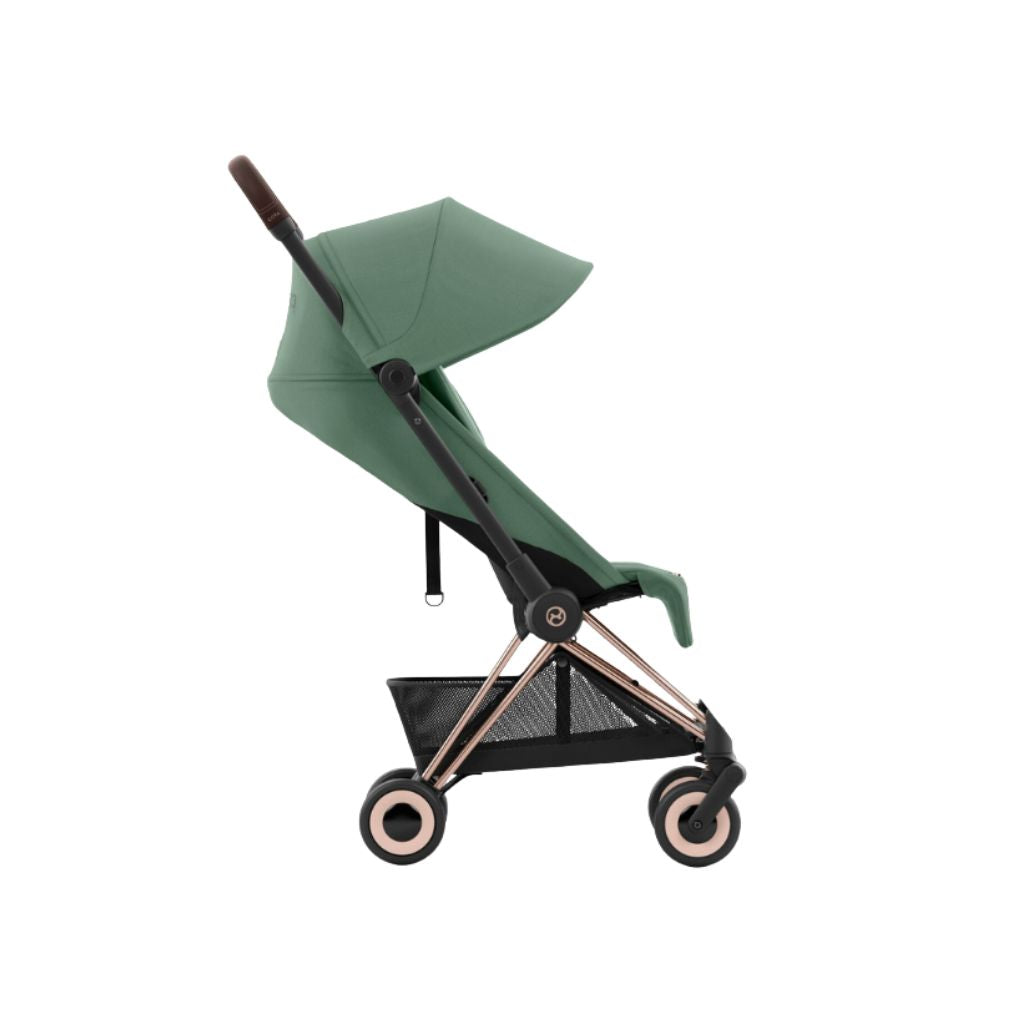 Cybex Buggy Coya Leaf Green Rosegold frame