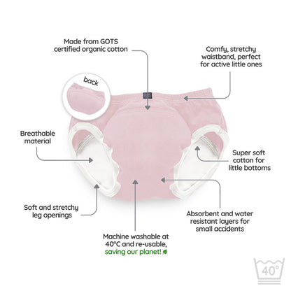 My Carry Potty Culotte d’apprentissage rose blush 2-3 ans