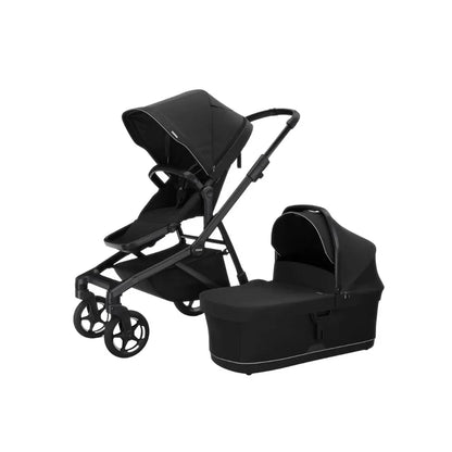 Thule Kinderwagen Sleek2 + Draagmand Black