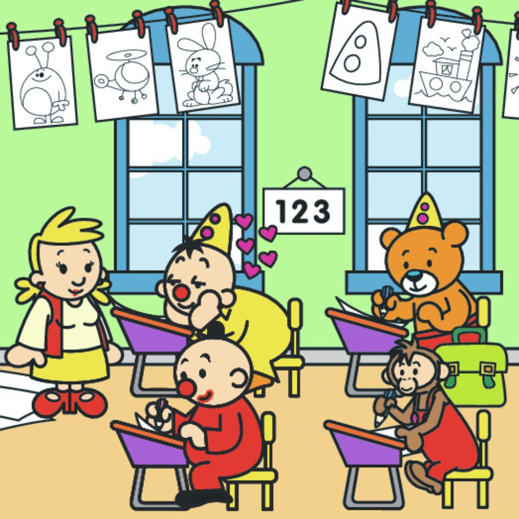 Bumba Kleurboek met water Blauw