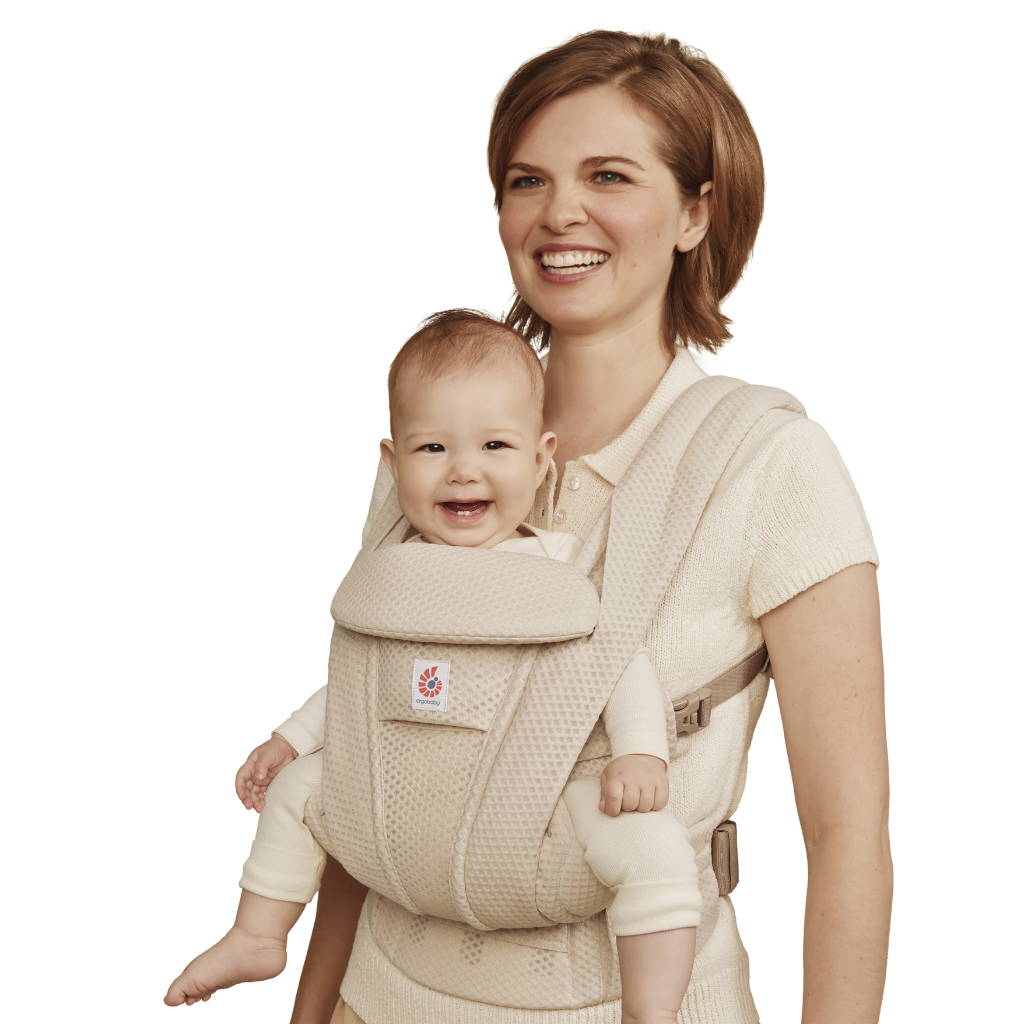 Ergobaby Porte-bébé Omni Deluxe Mesh Natural Beige