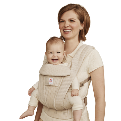 Ergobaby Porte-bébé Omni Deluxe Mesh Natural Beige