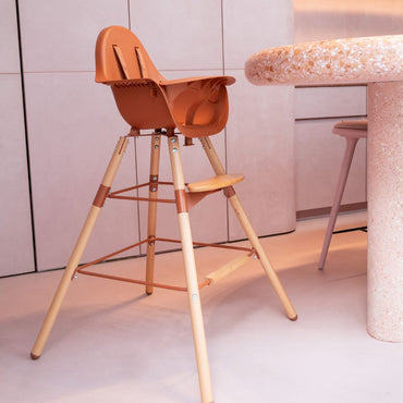 Childhome Extra set poten voor eetstoel Evolu 2 roest