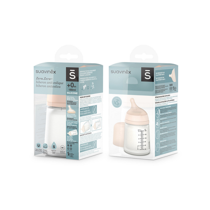 Suavinex Zuigfles Zerø.Zerø Variabele flow 180 ml