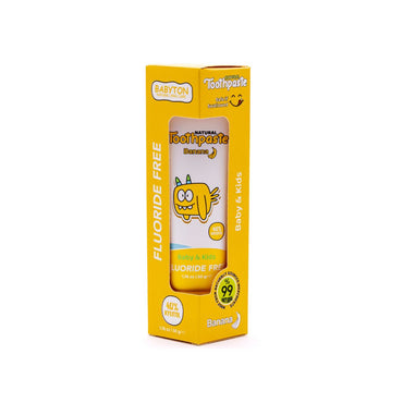 Babyton Dentifrice naturel goût banane 50 g
