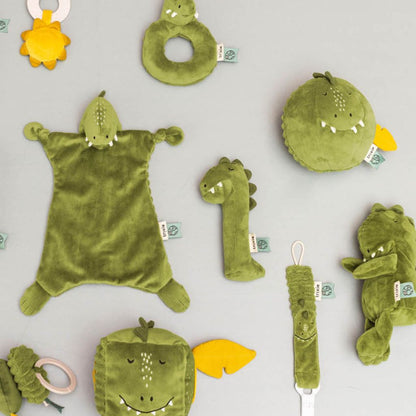 Trixie Baby Peluche pour bébé Mr. Dino vert