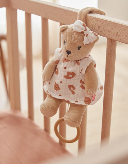 Noukie's Peluche musicale Babou & Kendi 21 cm