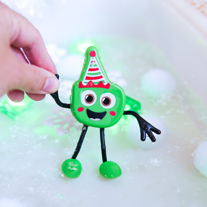 Glo Pals Jouets de bain Light up personnages de Noël 