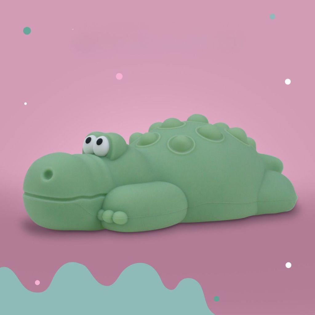 MARY'S Nachtlampje Led Pop It Crocodile