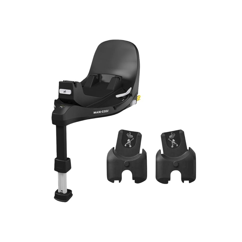 Maxi-Cosi Kinderwagen 5-in-1 Oxford Twillic Truffles + Sense draagmand + adapter + autostoel Pebble 360 pro 2 + basis Familyfix 360 Pro