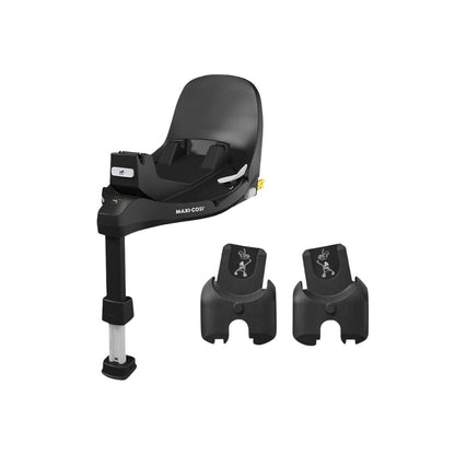 Maxi-Cosi Kinderwagen 5-in-1 Oxford Twillic Truffles + Sense draagmand + adapter + autostoel Pebble 360 pro 2 + basis Familyfix 360 Pro