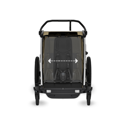 Thule Fietskar Chariot Cross double Faded Khaki