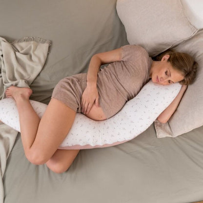 doomoo Coussin d'allaitement Buddy Flower Pink