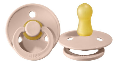 Bibs Sucette + 6 mois vanilla/blush - 2 pièces