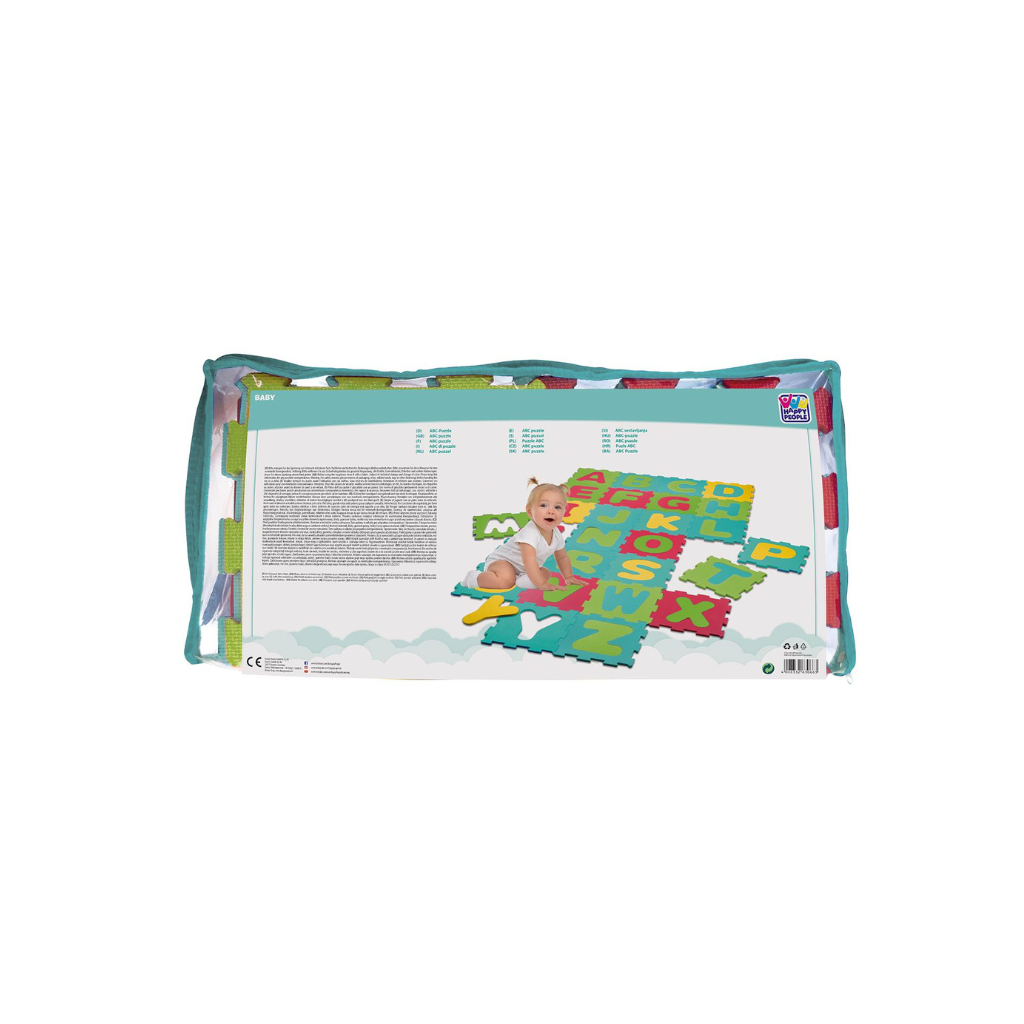 Puzzeltegels Alphabet EVA puzzle 31 x 31 cm - 26 stuks