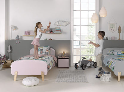 Jaxx wandplank Kiddy 65 cm roze