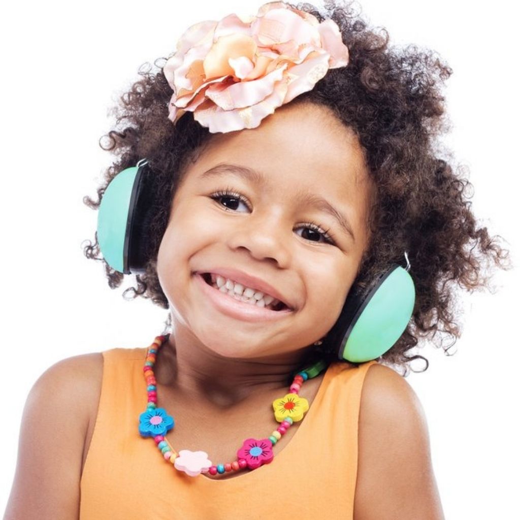 Alecto Casque antibruit vert menthe