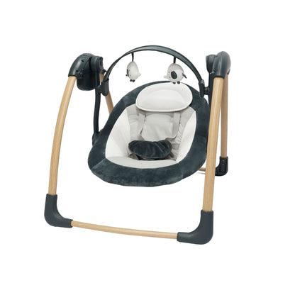 Bo Jungle Balancelle pour bébé B-Portable Dolphy Shady Grey