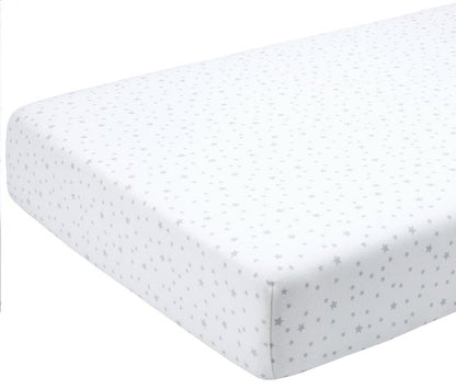 Bemini Drap-housse pour parc Stary ecru coton