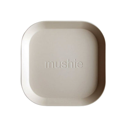 Mushie Assiette Ivory - 2 pièces