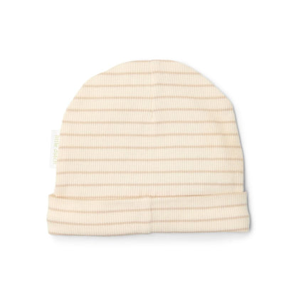 Little Dutch Bonnet Stripe unisexe Soft Beige