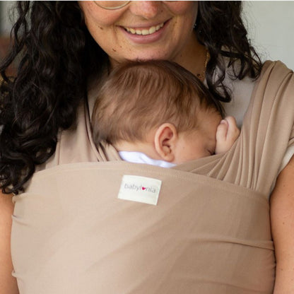 Babylonia Écharpe porte-bébé Tricot-Slen Cool nougat