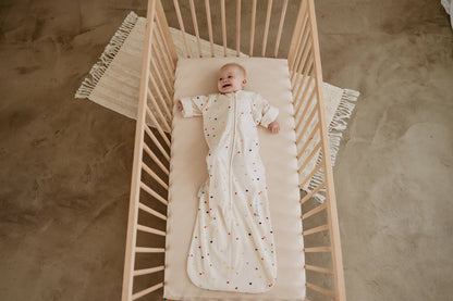 Puckababy Sac de couchage 4 saisons Hearts confetti 6 mois - 2,5 ans