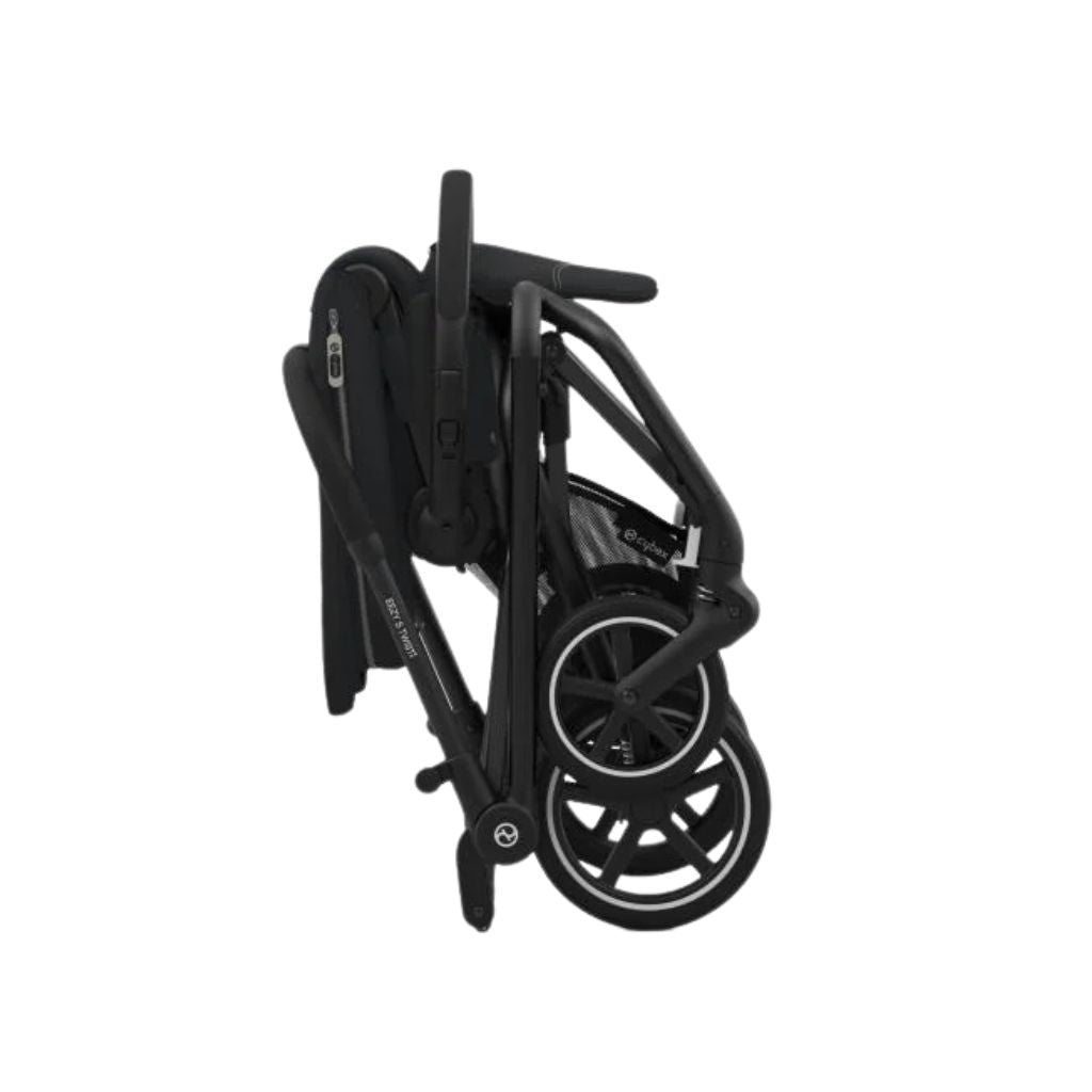 Cybex INFO: Kinderwagen EEZY S TWIST 2 Black Frame, Magic Black