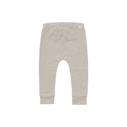 Broekje katoen met koord, Jersey loose Melissa, m 44, Taupe Melange, noppies uniseks