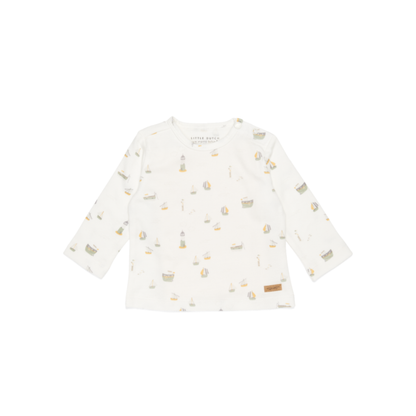 Little Dutch T-shirt à longues manches Sailors Bay White blanc