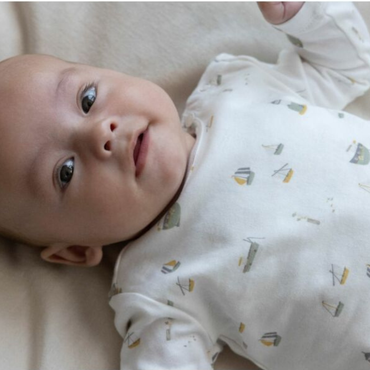 Little Dutch T-shirt à longues manches Sailors Bay White blanc