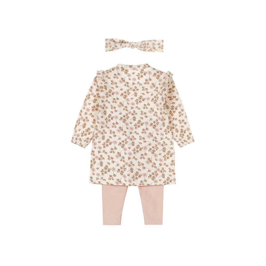 Dirkje Ensemble 3 pièces NOOS filles fleurs Off White