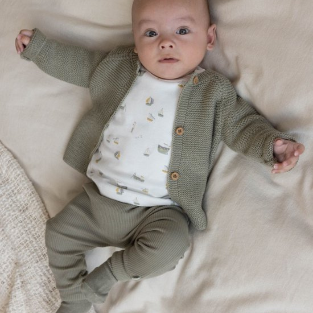 Little Dutch Broek Rib Olive