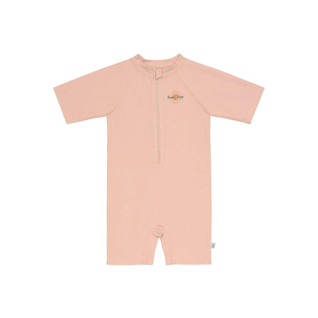 Lässig Combinaison anti-UV avec manches courtes Sunny Days Pink