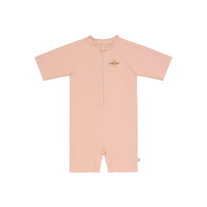 Lässig Combinaison anti-UV avec manches courtes Sunny Days Pink