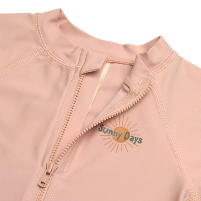 Lässig Combinaison anti-UV avec manches courtes Sunny Days Pink