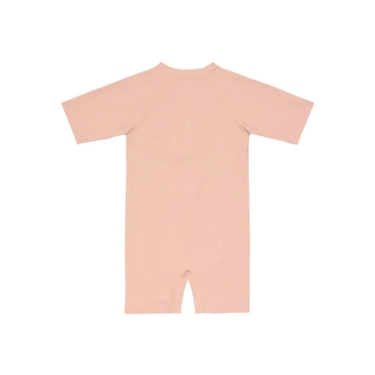 Lässig Combinaison anti-UV avec manches courtes Sunny Days Pink