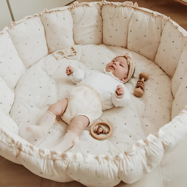 Play&Go Babymat Cocoon Bloom Moon Beige