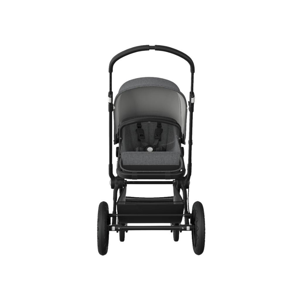 Bugaboo Kinderwagen Cameleon 3 Plus Black/Grey Melange