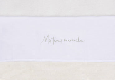 Jollein Drap pour lit My Tiny Miracle Olive Green