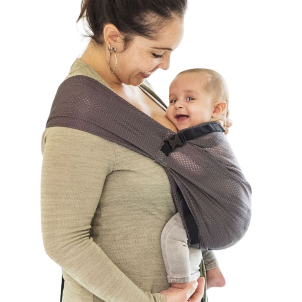 Draagzak, Minimonkey, mini sling, grijs