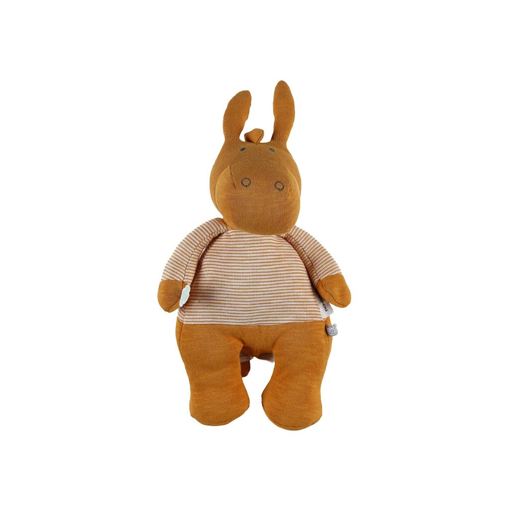 Noukie's Peluche Paco, Nouky & Lola - Paco 40 cm ocre