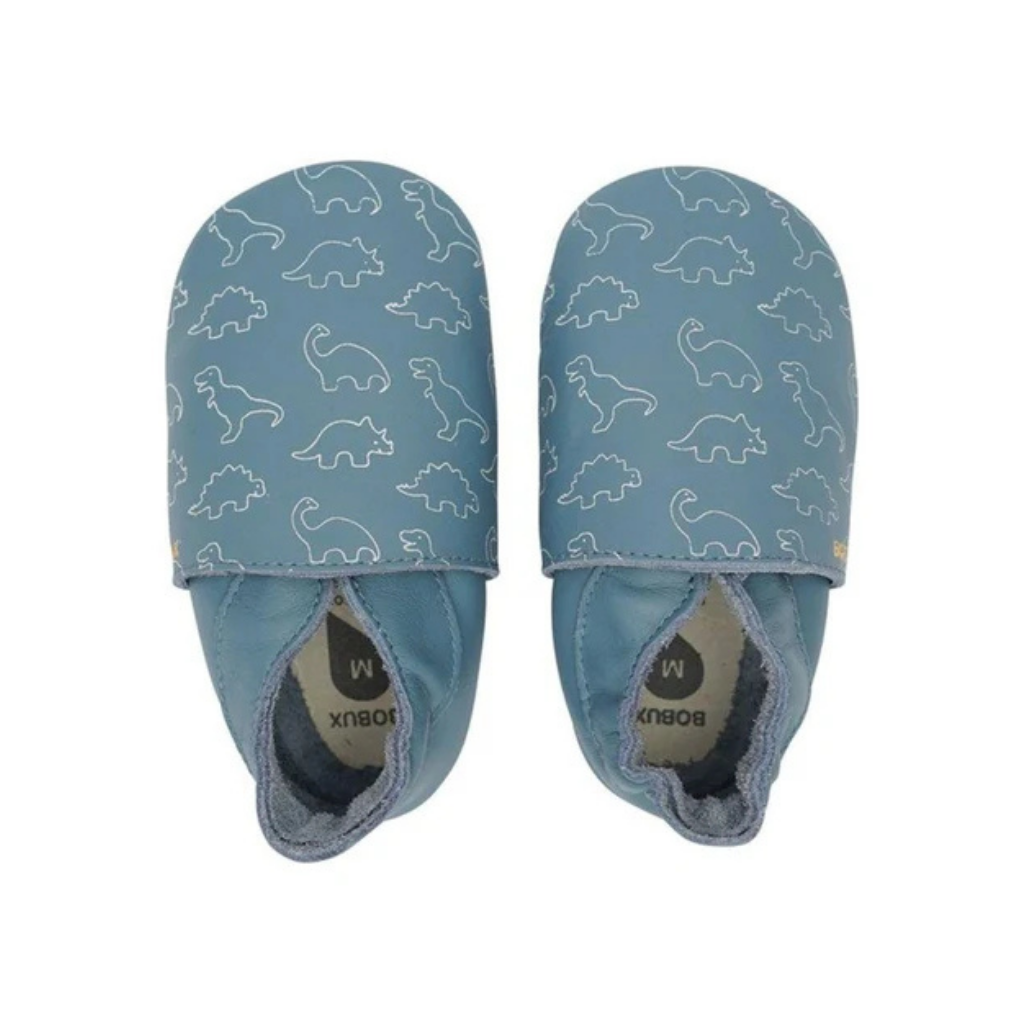 Bobux Chaussons Soft Soles Dino Blue