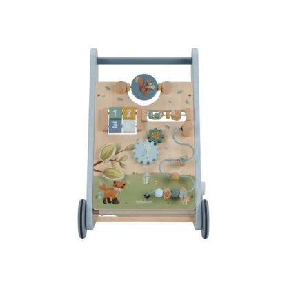 Little Dutch Houten loopwagen Forest Friends blauw