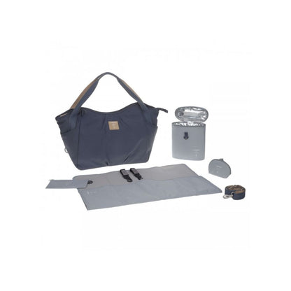 Verzorgingstas, greenlabel twinbag, Navy Lassig