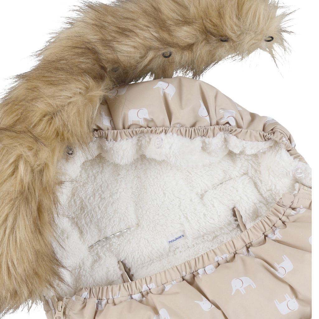 Noukie's Chancelière Mix & Match résistant à l’eau Beige